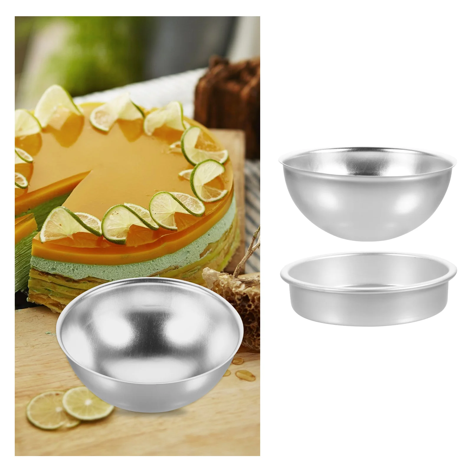 

1 Set DIY Cake Making Chic Hemisphere Shape Cake Tool Kitchen Tool