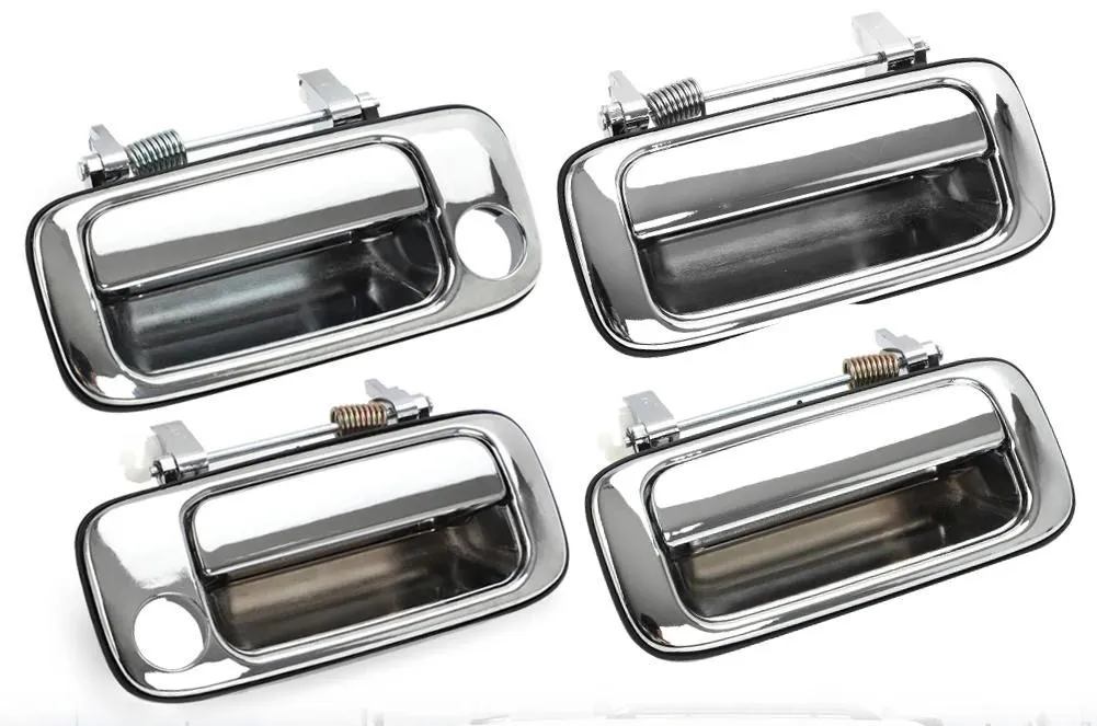 

Внешняя ручка двери для Toyota Land Cruiser 80 LC80 FZJ80 4500 1991, 1992, 1992, 1994, 1995-199 годов, хромированная передняя задняя левая и правая