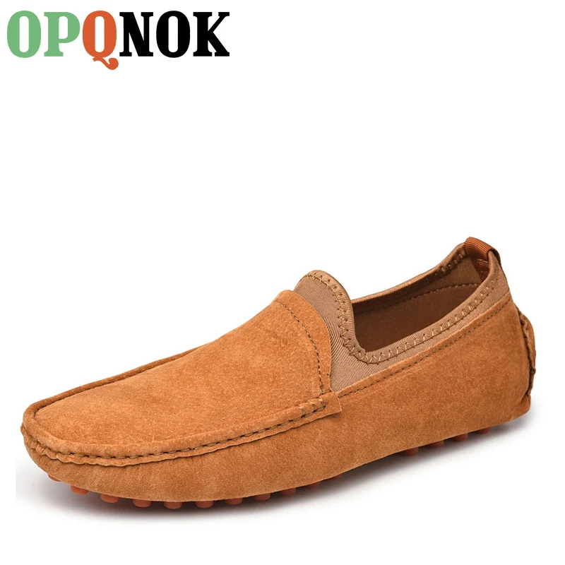 

Мужские мокасины из натуральной кожи, на плоской подошве