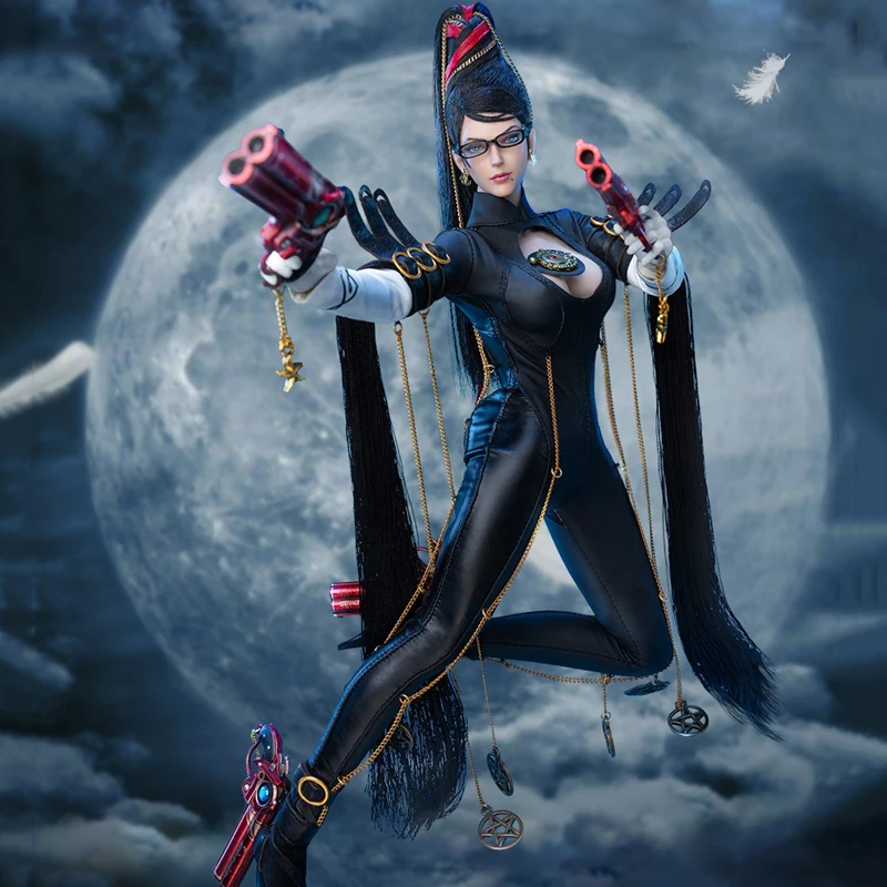 

VCF-2057 1/6 Scale Female Soldier Japan Game Role Bayonetta Sister Bei Model 12'' Full Set Action Figures Dolls for Fans Gifts