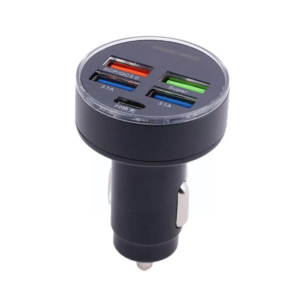 

Автомобильное зарядное устройство с 4 USB-портами и одновременным выходом