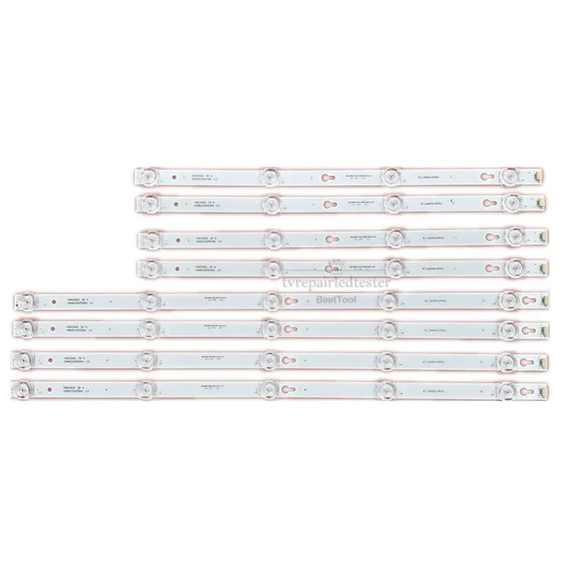 

8pcs LED Strip for TCL 49S405 49S403 U49P6066 U49P6046 THOMSON 49US6016 49UT6006 led tv bar