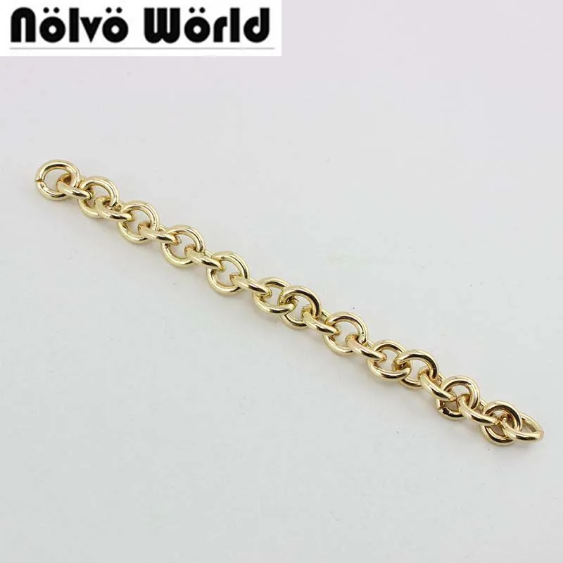

10meter High Grade 10mm Width bag strap chain purse handle purse metal strap replaced handbag strap bag parts