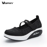 fashion womens shoes thick soled air cushion shoes mary janes breathable casual sports ladies outdoor footwear zapatos de mujer