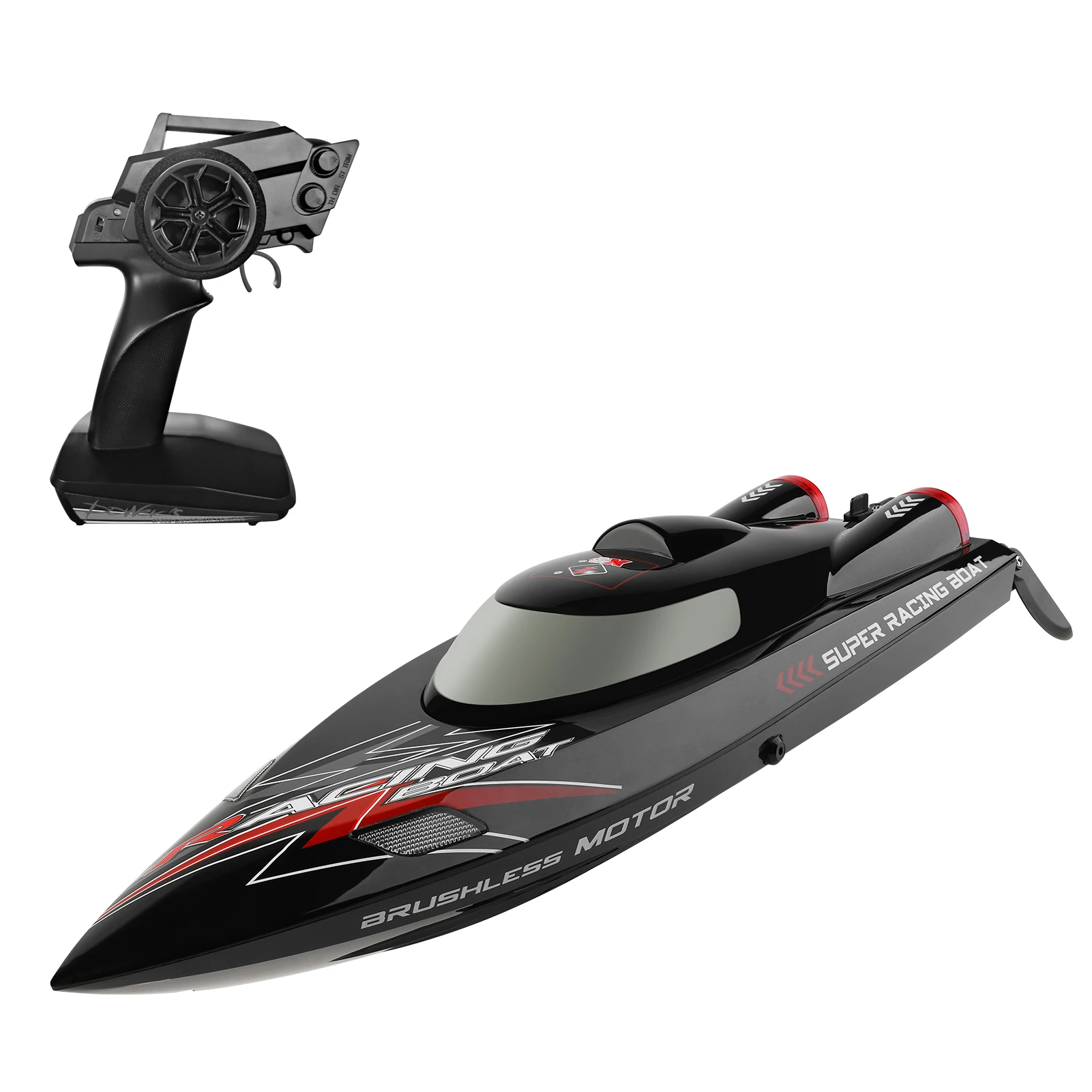 

WLtoys WL-916 RC Boat 60km/h High Speed Remote Control Boats 2.4GHz RC Boat Toy Gift for Kids Adults Capsize Low Battery Alarm