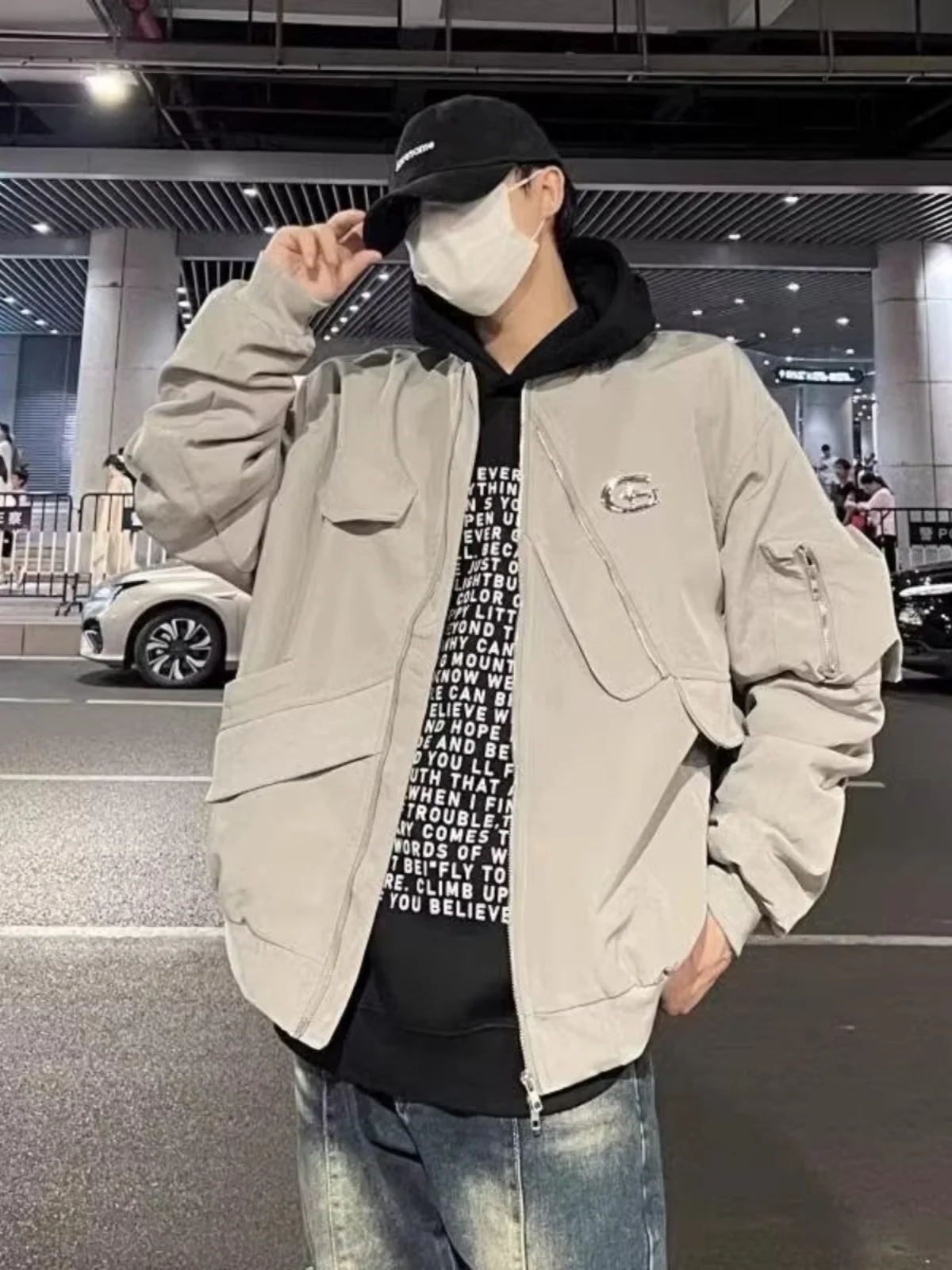 Очень большая бейсбольная верхняя одежда весом 50 00 кг мужская и женская зимняя