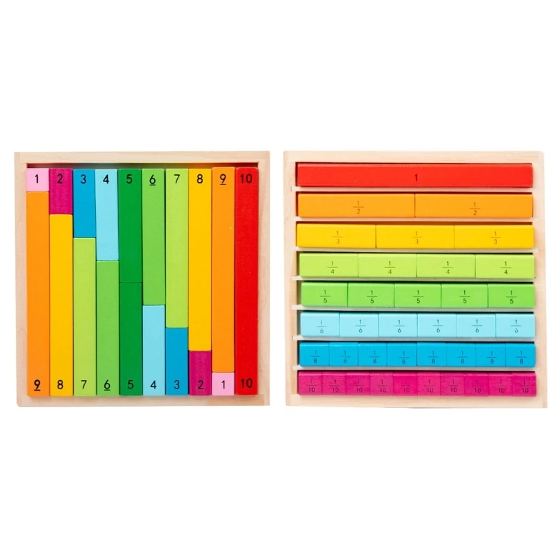 

Decimal/Fraction Cubes Montessori Math Materials Decimals Fractions Bars