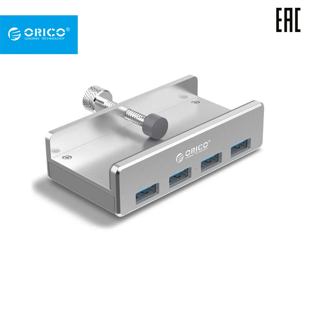 USB-концентратор Orico-MH4PU серебристый USB 3.0 Type-A х 4 |