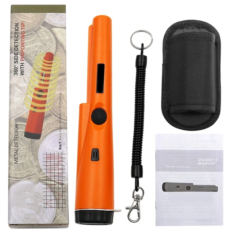 

Portable Handheld Metal Detector gp pointer Professional Underground Gold Detector Assist Tool Partial Waterproof Pinpointer