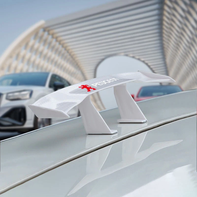 GT СТИЛЬ УГЛЕРОДНЫЙ вид Автомобильный задний спойлер мини-крыло маленькая модель