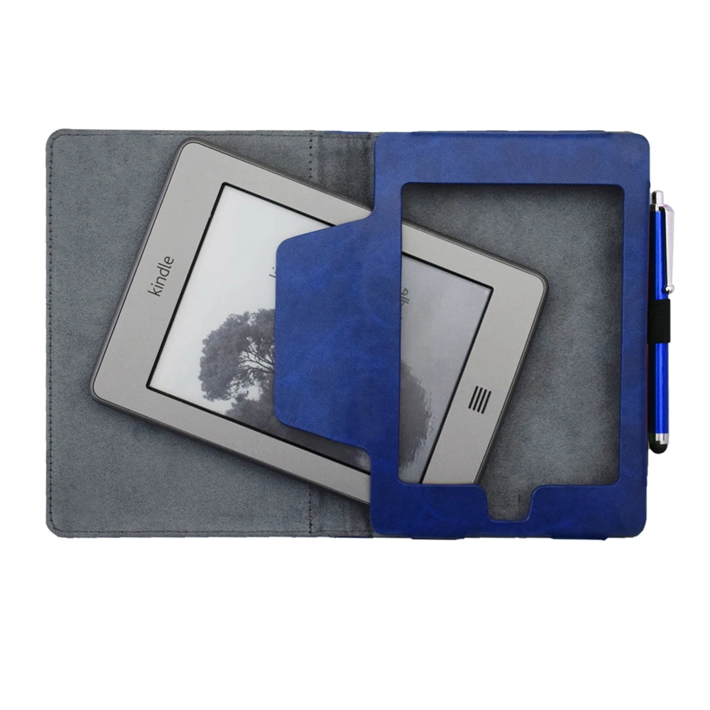 Фото Чехол-книжка для электронных книг, Магнитный чехол-книжка для Capa Kindle Touch 2011 2012, s-Pen №3