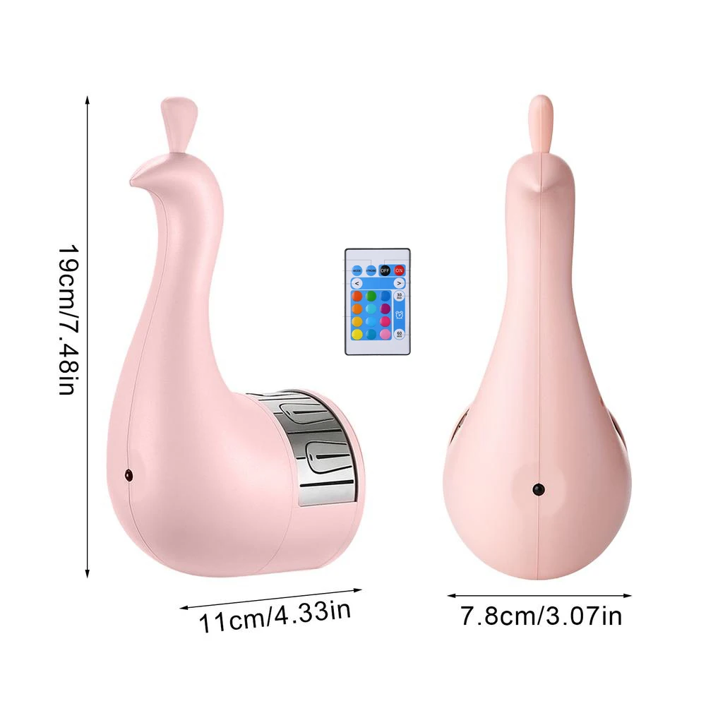 

Проекционная лампа Sckday Павлин 12 цветов