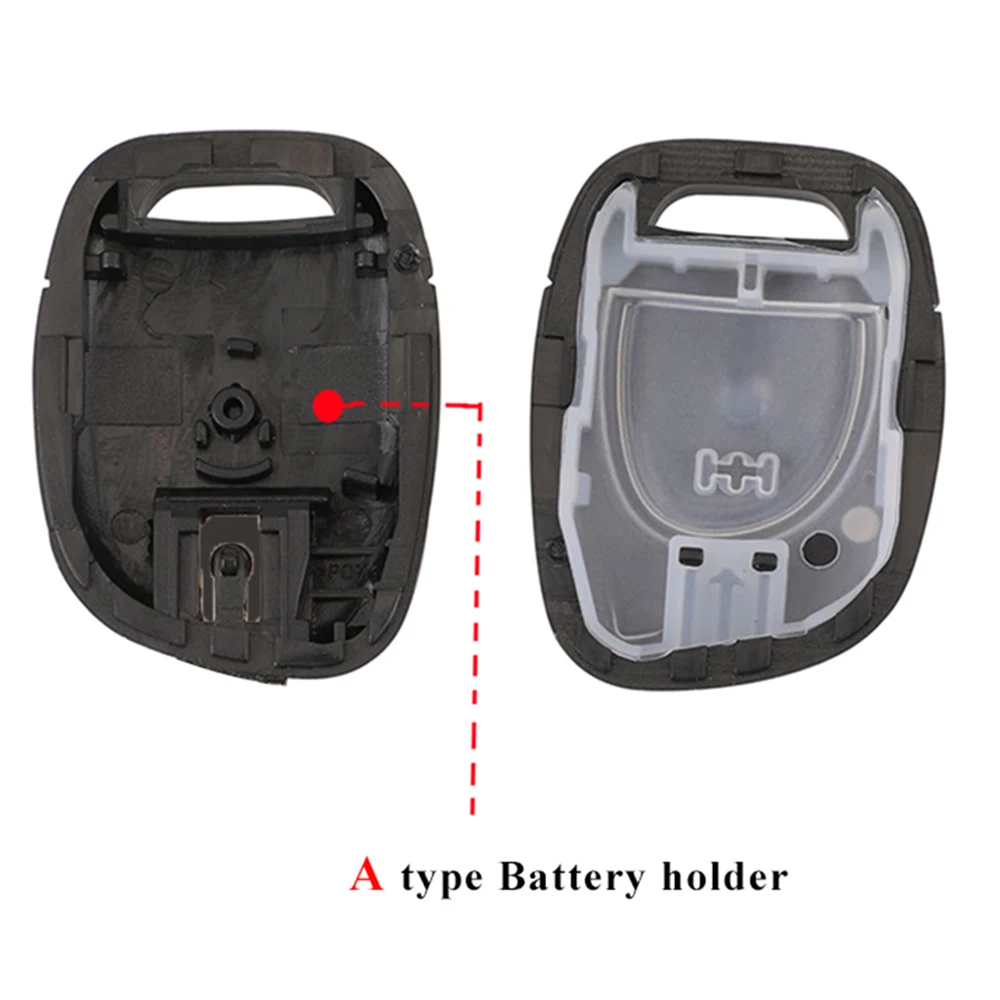 

Чехол для ключа с дистанционным управлением jingyuqin NE73, чехол для RENAULT 4, Clio Kangoo Master Simbol, 1 кнопка, без чипа, чехол для ключа