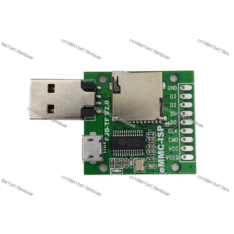 AU6438BS Anguo Кардридер высокоскоростной 2 0 совместимый EMMC Flywire мигающий инструмент