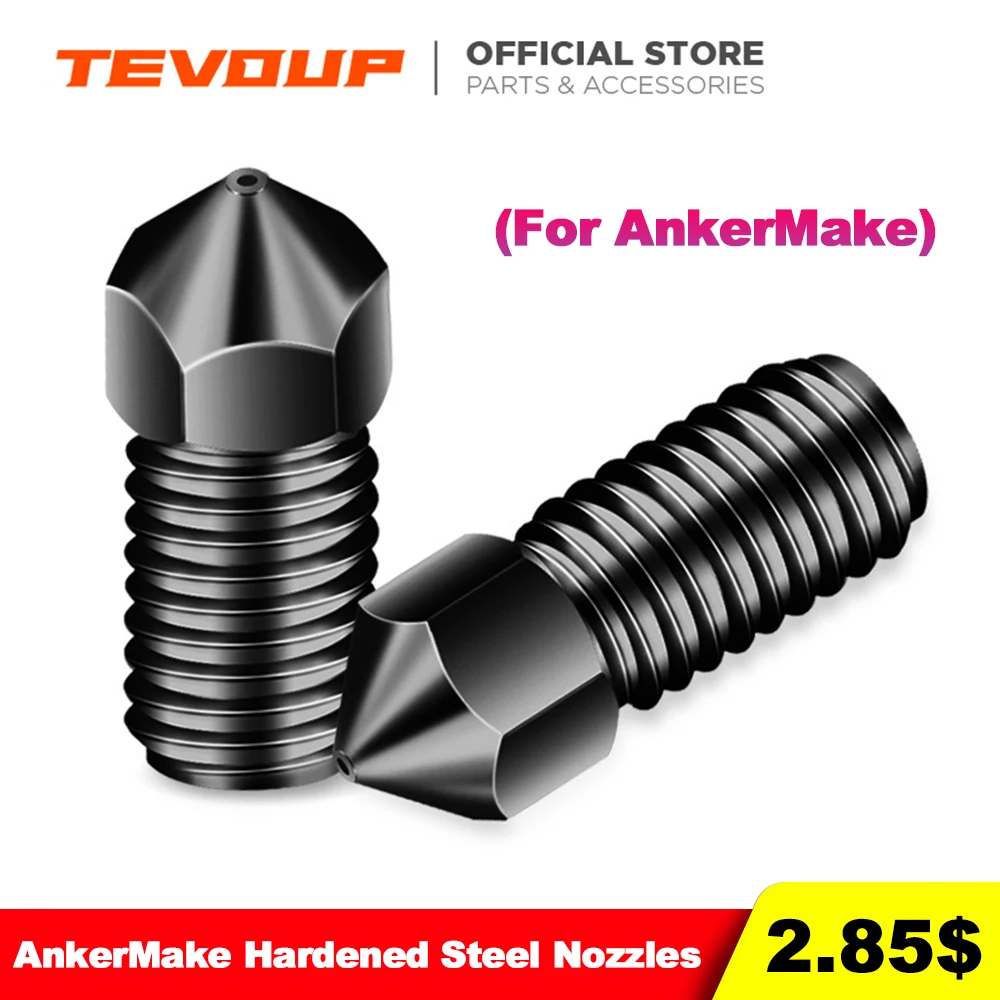 tevup-–-pieces-d'imprimante-3d-buse-d'extrusion-acier-trempe-metal-haute-temperature-ankermake
