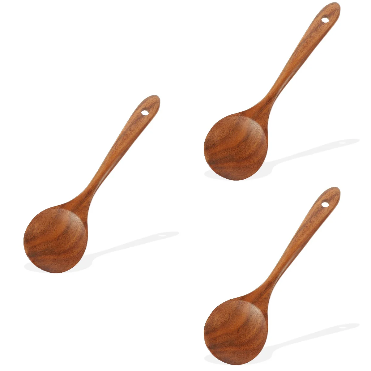 

3x Mixing Spoon For Cooking Spoons For Cooking Stirring Spoons for Cook Kitchen