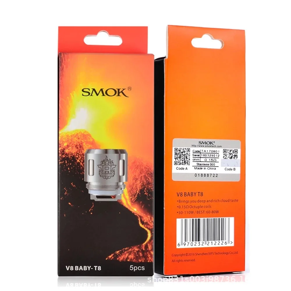 Оригинальные катушки Smoant TFV8 Baby M2 Q2 T8 X4 RBA BABY Beast TFV9 Tank |