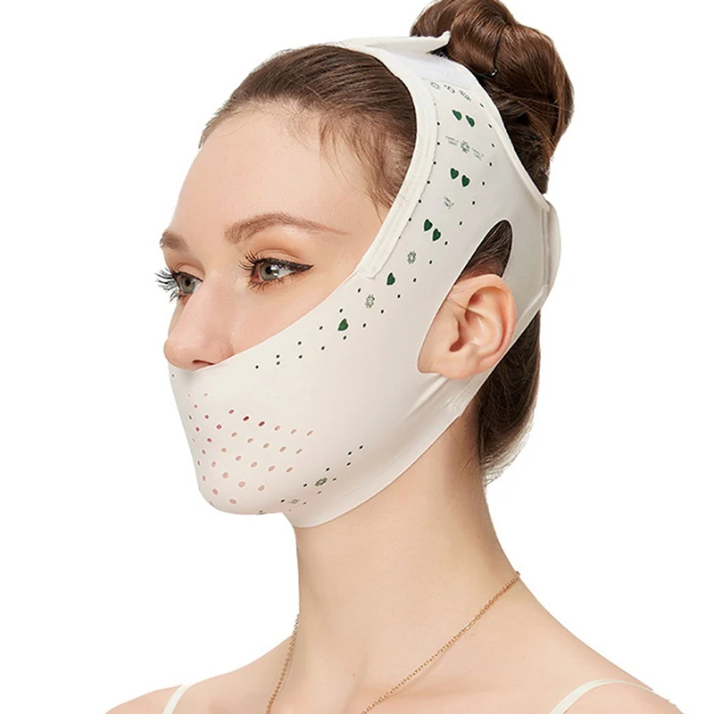 

V Face Bandage Shaper Facial Slimming Relaxation Lift Up Belt Shape Lift Reduce Double Chin Face Thinning Band Massage Slimmer
