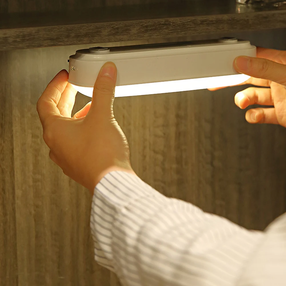 

Motion Sensor Cabinet Night Light LED USB Lighting Kitchen Closet Wardrobe Cabinet Lamp Rechargeable LED Light Reading Light