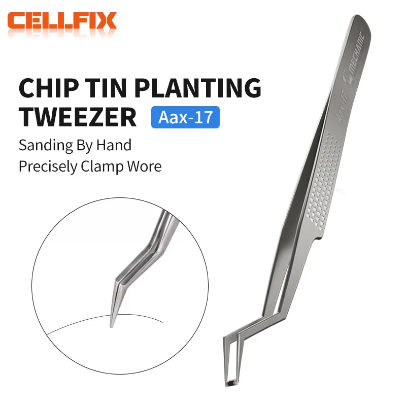 Механический Пинцет для точного зажима оловянной проволоки нескользящий и