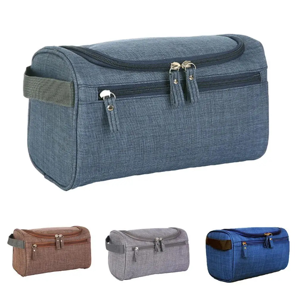 

Portable Unisex Matte Waterproof Cosmetics Storage Bag Travel Wash Toiletry Case