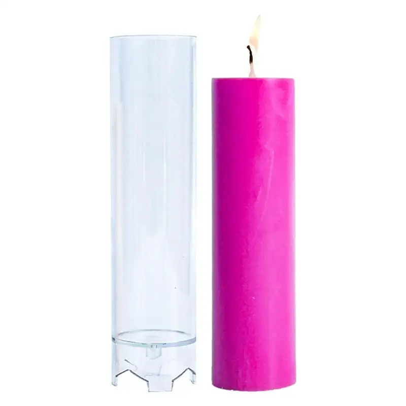 

Candle Stick Mold Candle Crystals For Candle Making Candle Mold For Scented Candles Soaps Making Wax Resin Casting Soap Cake