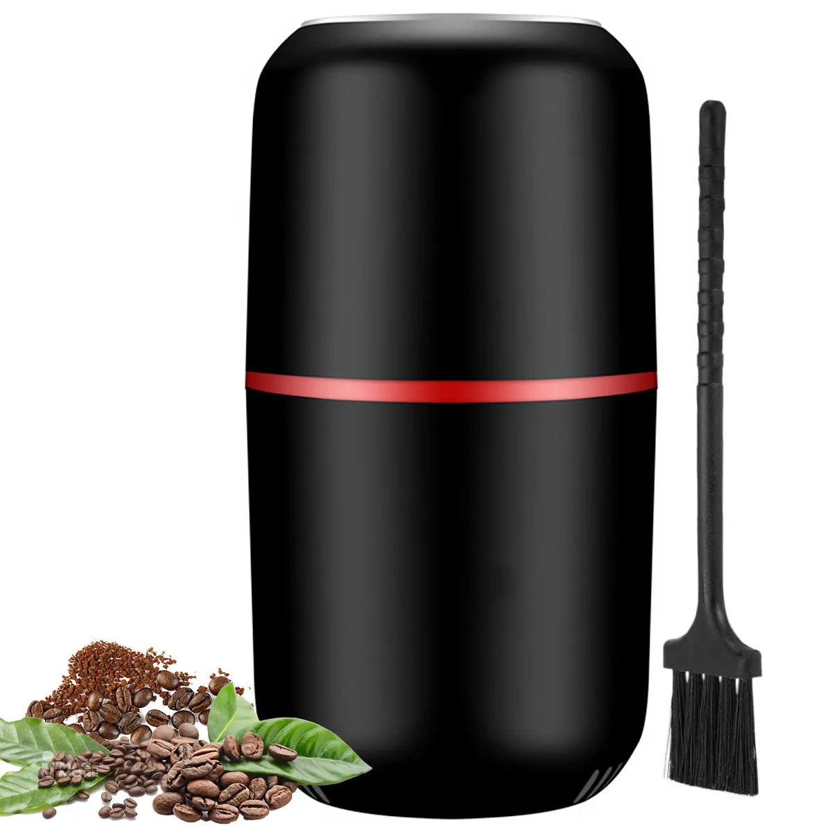 

Electric Coffee Grinder 120g Large Capacity Herb/Spice Grinder with Stainless Steel Blade One-Press Operation 150W Powerful