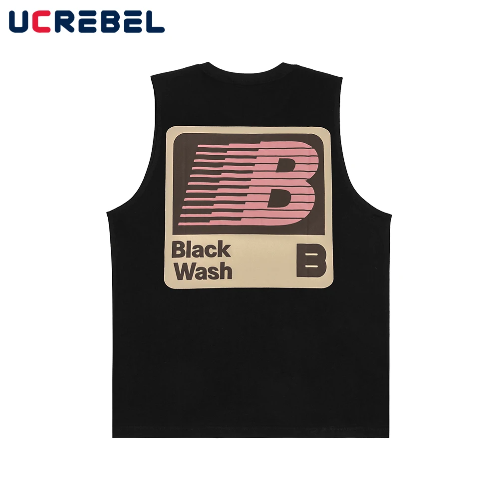 

Летние свободные стандартные топы, Мужская Уличная одежда, повседневная хлопковая майка с круглым вырезом