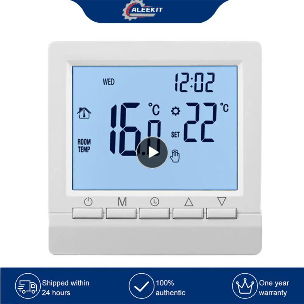 

1/2/3PCS Smart Thermostat Wifi 16a/3a Boiler Thermostat Programmable App Control Voice Control Electric Floor Heating Switch