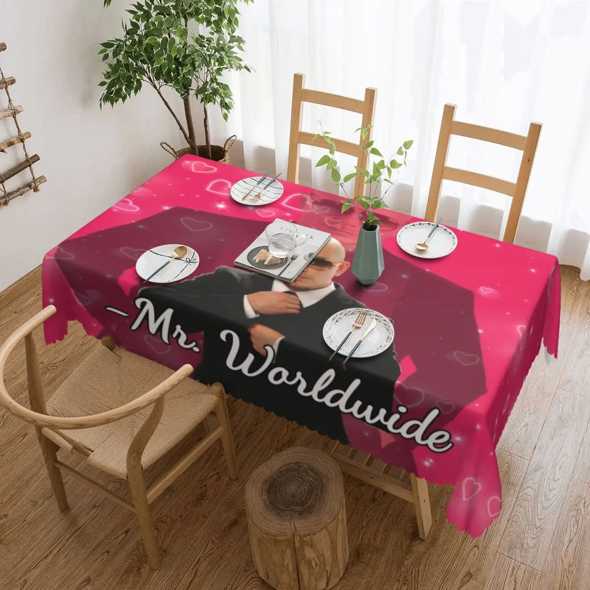 

Прямоугольная Водонепроницаемая скатерть на стол «от рода по всему миру», 40-44 дюйма