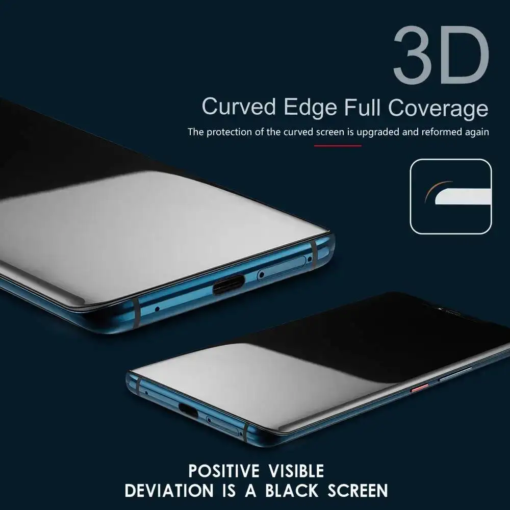 Фото Защитная пленка для экрана с полным покрытием для Huawei Mate 20 30, антишпионское закаленное стекло для Mate20 Mate30 Pro, антибликовая пленка №4