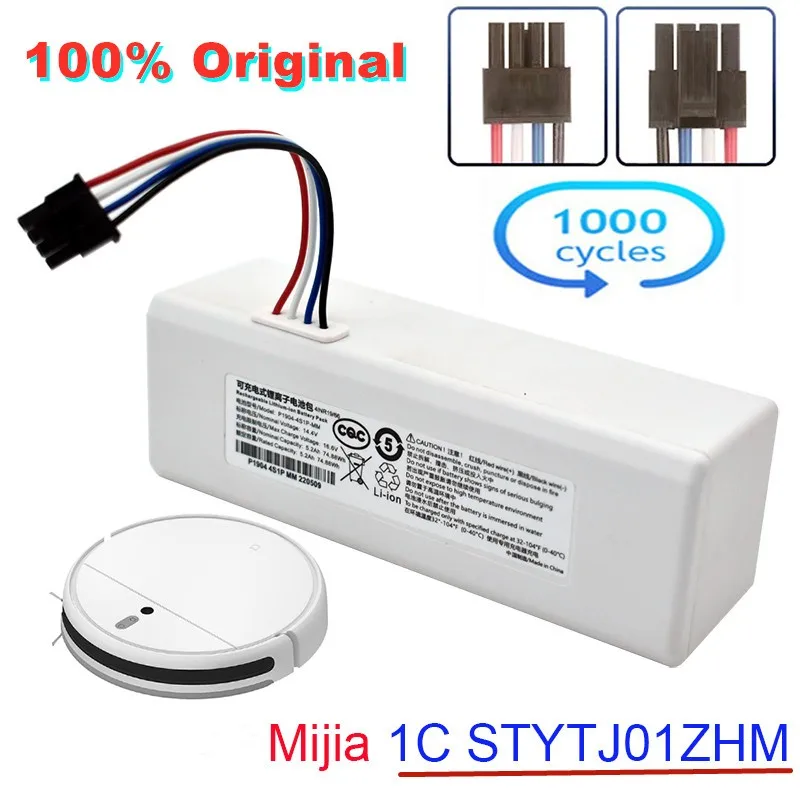 

Original Robot Battery 1C P1904-4S1P-MM 14.4V Mijia Mi Vacuum Cleaner Sweeping Mopping Robot Replacement Battery