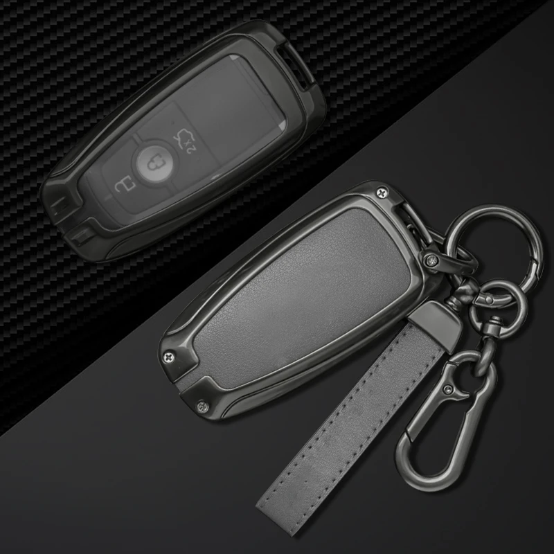 Чехол для автомобильного ключа Ford Fusion Explorer Edge EcoSport Lincoln Mondeo MKC MKZ MKX Mustang T80 EC60 F10 Shelby