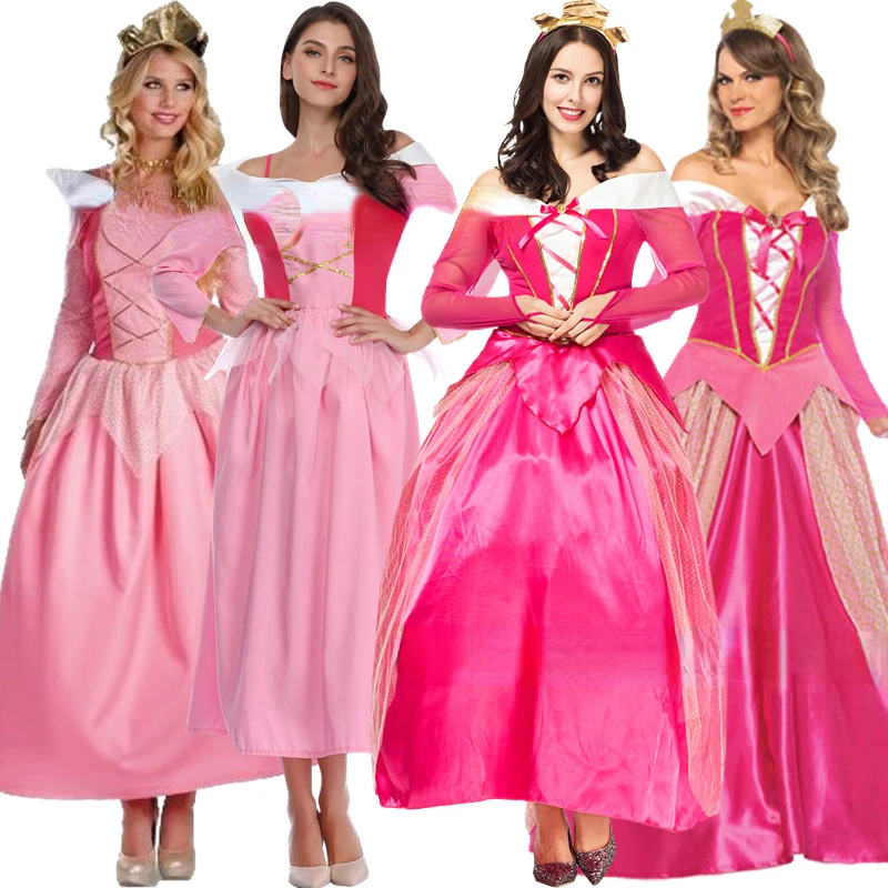 

Women's Halloween Fairy Tales Sleeping Beauty Princess Arlo Costume Aurora Princess Dress Performance Costume Cosplay Costume