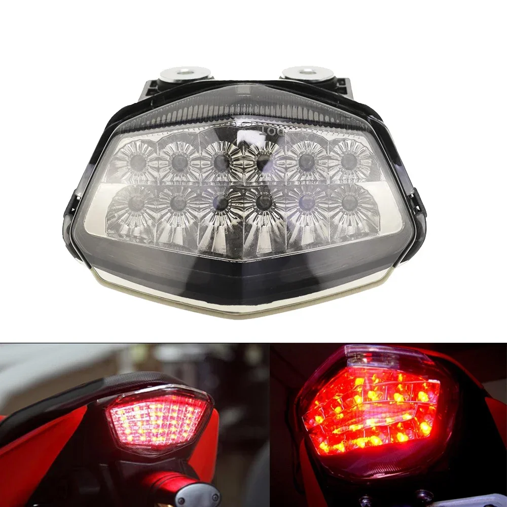 

Задний фонарь мотоцикла, стоп-сигналы поворота, встроенный светодиодный фонарь для Kawasaki Ninja 250R EX250R 2008 2009 2010 2011 2012