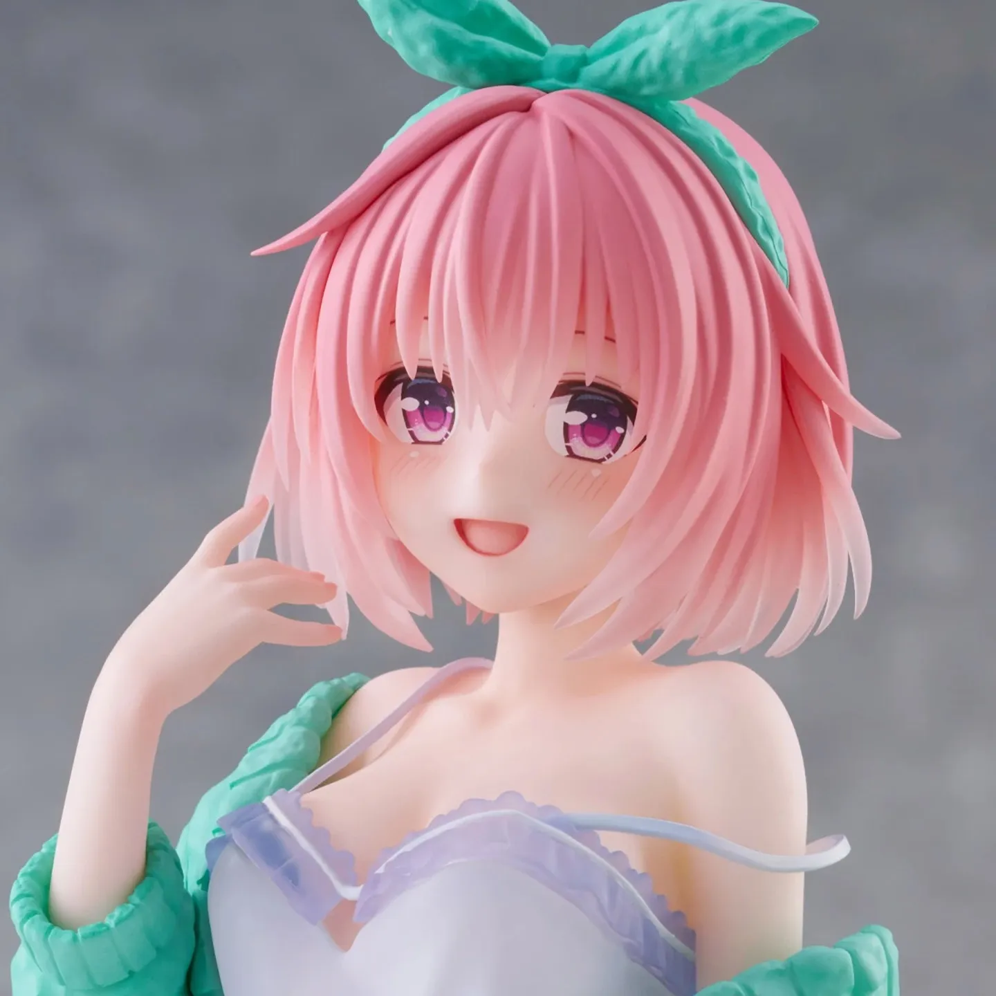 Фото Настольная фигурка TAiTO Cute To Love-Ru Darkness: Момо Белиа Девилюк, Нана Астар Девилюк (версия в домашней одежде) Аниме-фигурки и модели игрушек №3