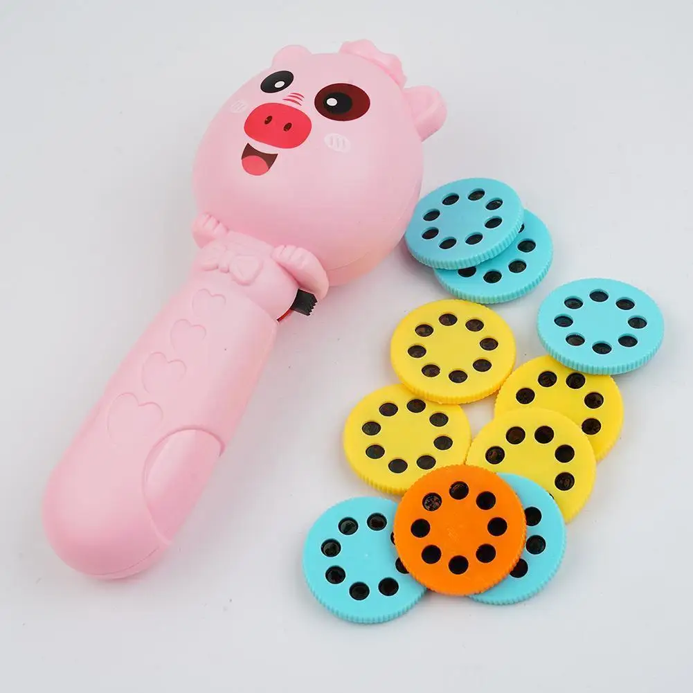 

Slide Projector Flashlight Projection Light Toy Slide Flashlight Lamp Education Luminous Storybook Torch Toys For Kids 2021 N8z8