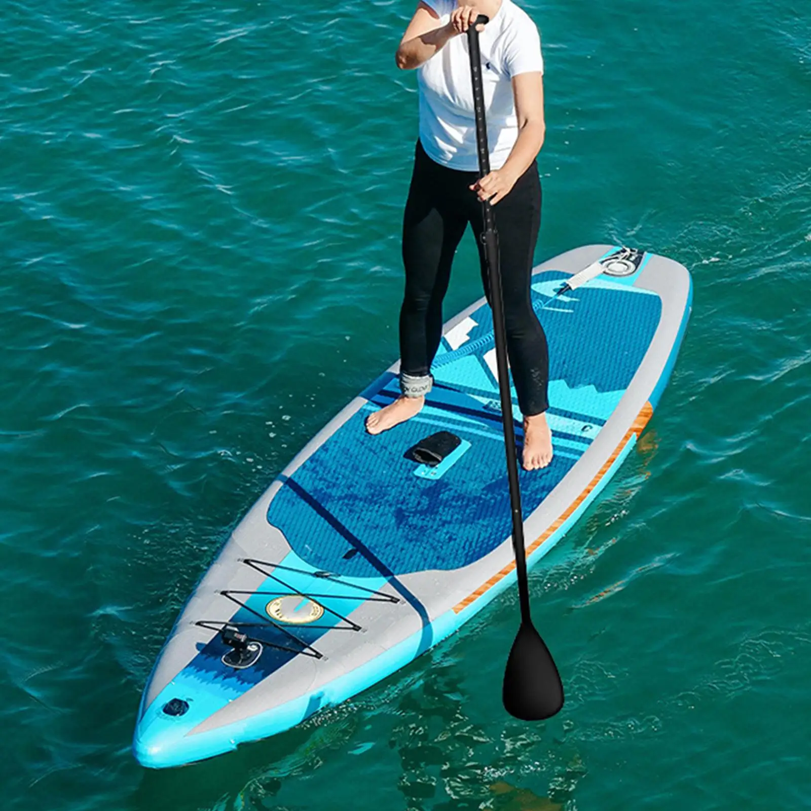 

3 Sections Kayak Paddle Surfing Paddle for Surfboard Boat Accessory Rafting