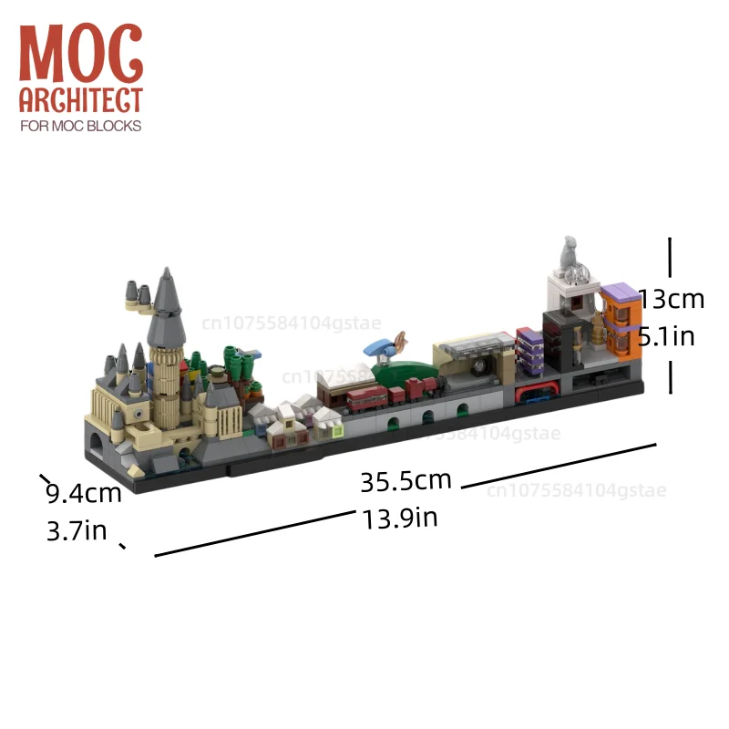 MOC-22348 • 621 шт.-архитектурная серия-популярная сцена и строительство-лучшая