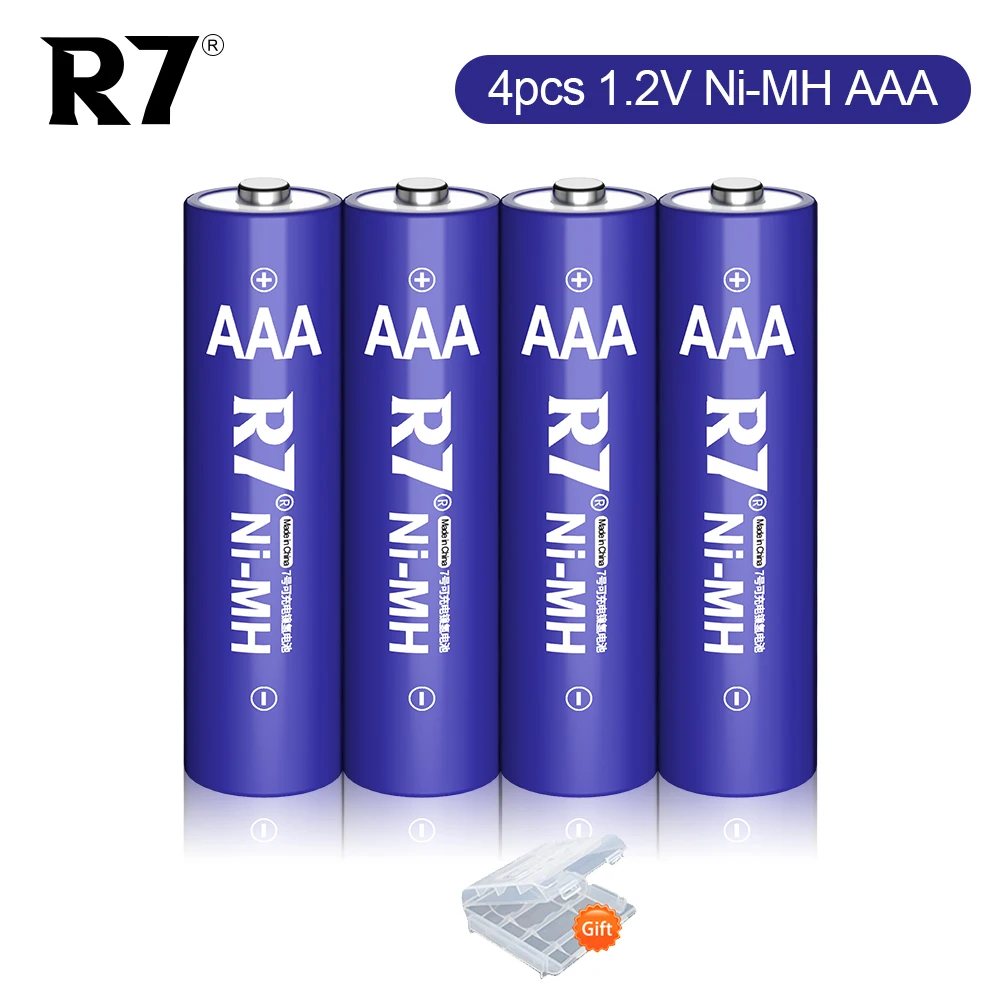 

4PCS AAA 1.2V aaa rechargeable nimh battery 3A AAA batteries 800mAh NI-MH aaa for Mouse Remote Control