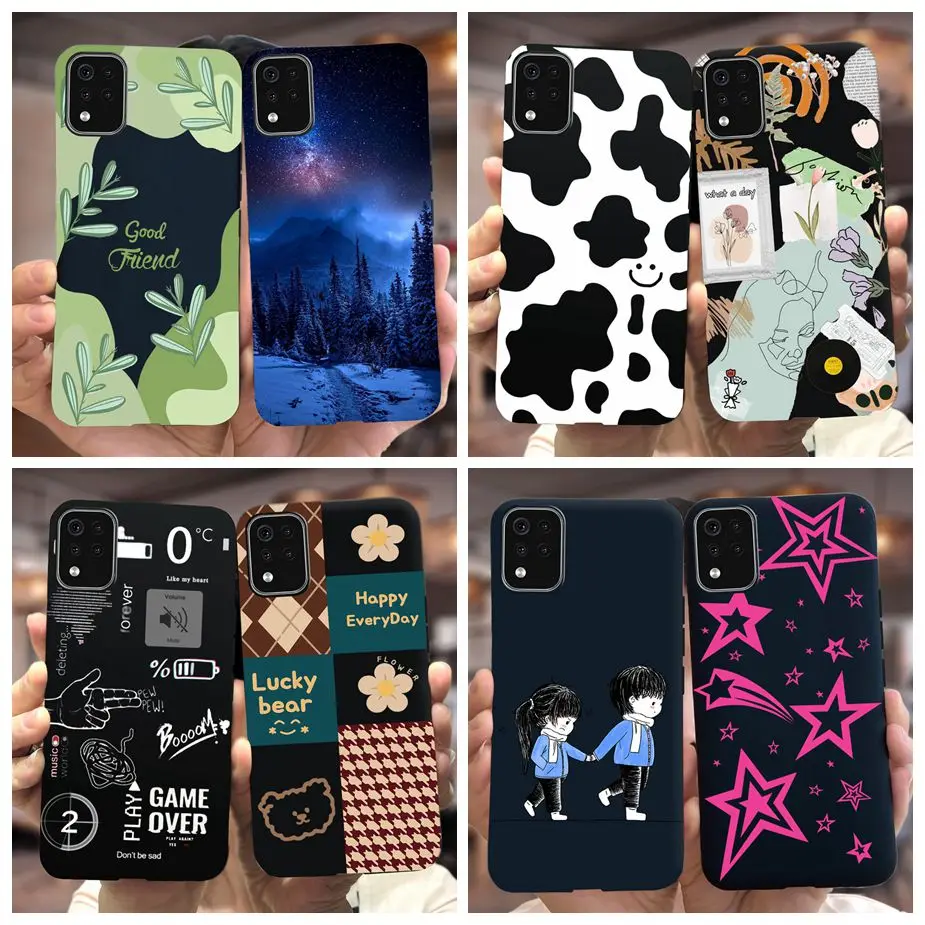 Для LG K42 чехол LMK420H Стильный чехол с художественным рисунком, мягкий силиконовый чехол для LG K42 K 42 LGK42, задняя крышка 6,6 дюйма, бампер