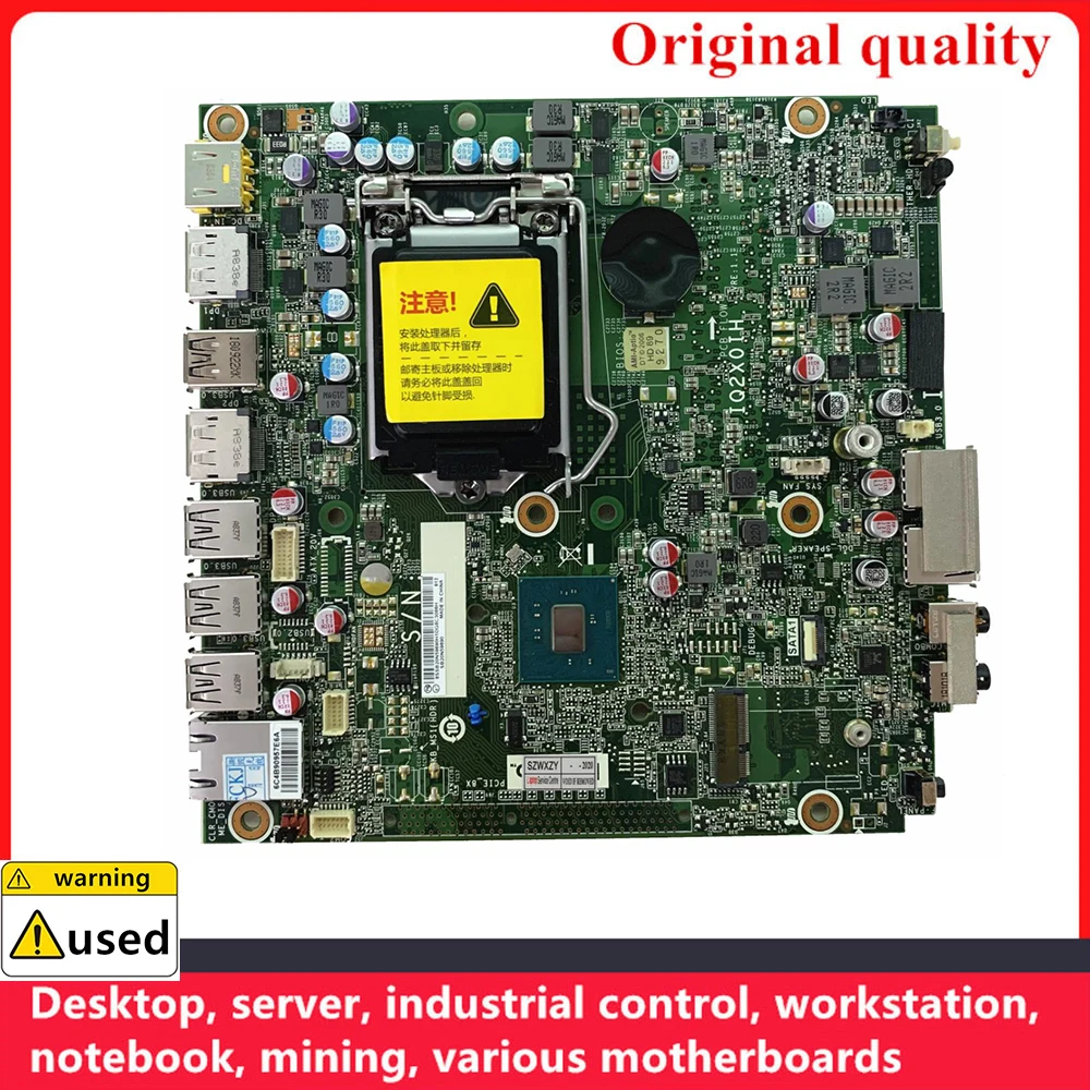 

Used 100% Tested For Lenovo ThinkCentre M710Q Desktop Motherboard 01LM272 01LM274 IQ2X0IH Mainboard 1151 DDR4
