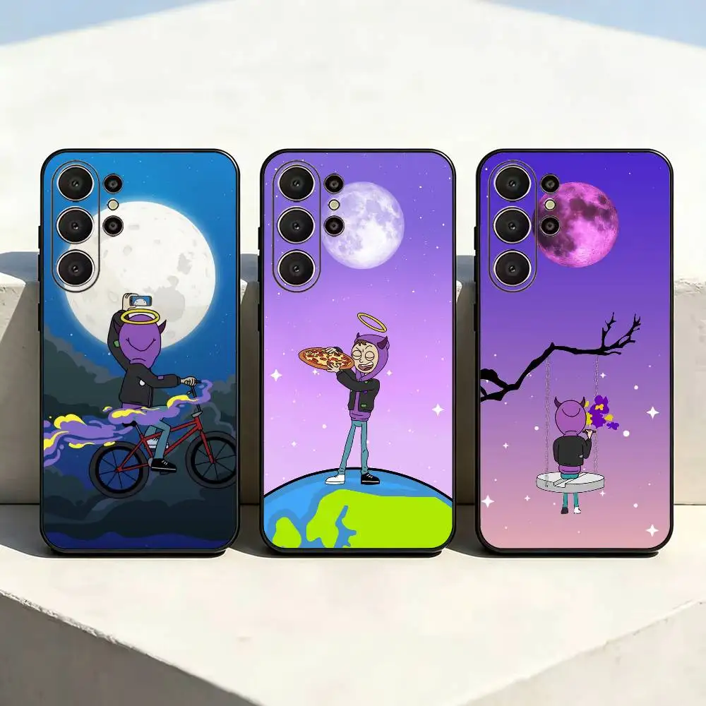Фото Чехол для телефона Tha Supreme-e Rapper-r T-Thasup для Samsung S26, S24, S21, S22, Plus S23, S30, Ultra, S20, Fe, черный, из мягкого силикона №1