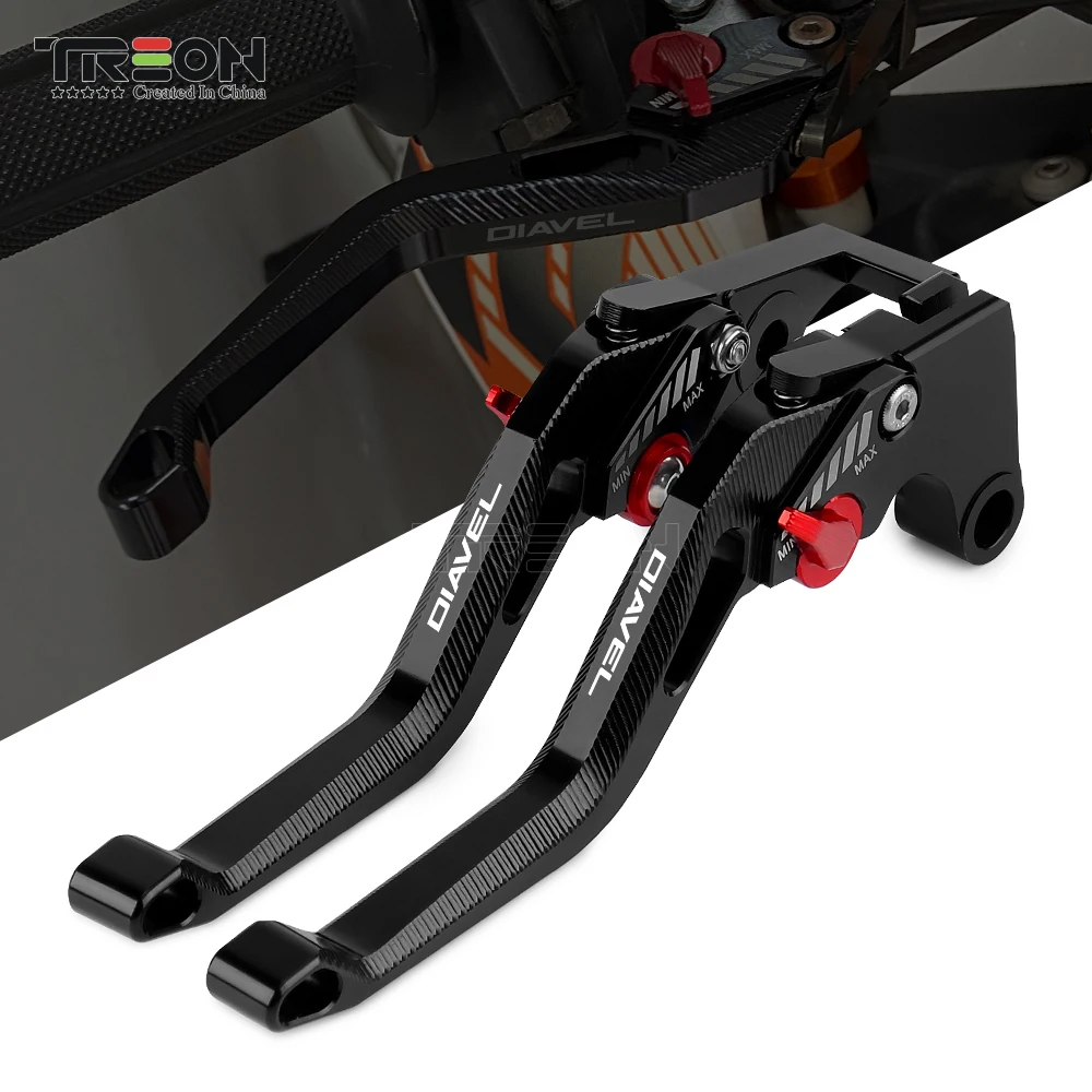Для DUCATI DIAVEL/CARBON/XDiavel/S 2011-2017 2018 аксессуары для мотоциклов регулируемые рычаги