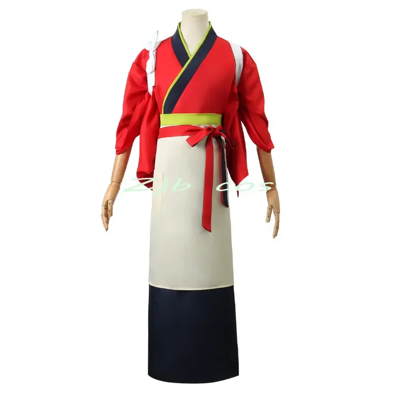 Косплей Lycoris Recoil из аниме косплей кимоно Chisato nishikier костюм для девочек красное
