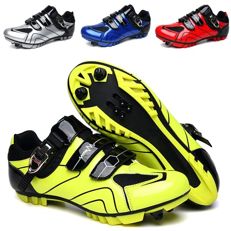 

Cycling Sneaker Mtb Shoes for Men Flat Bicycle Speed Sneaker Road Bike Cleats Shoes Mtb Biking Footwear Self-Locking Scarpe Uomo