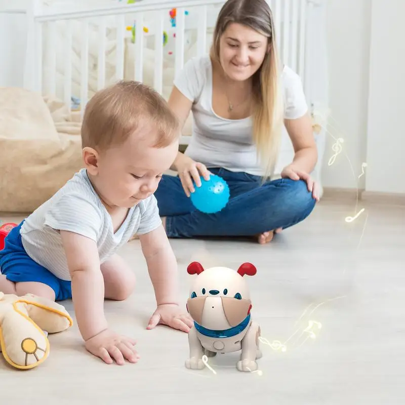Робот-собака Smart Sensing интеллектуальный поющий робот-собака со светом умные