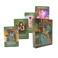 life oracle cards tarot cards with pdf guidebook for beginners guidance divination deck board games spiritual party games occult