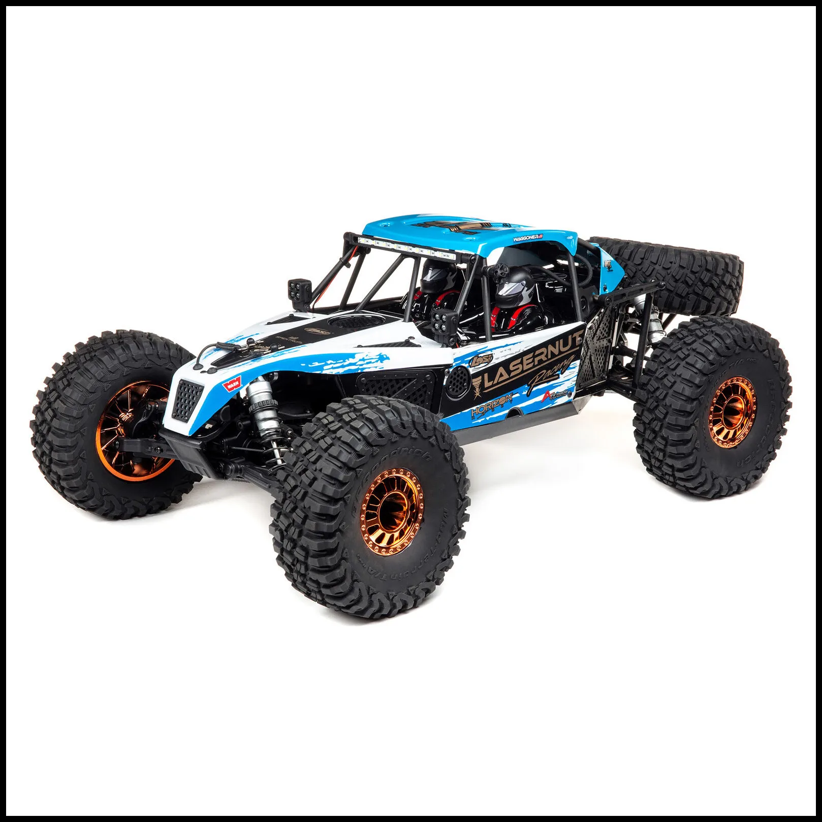 Losi - LOS03028T1 1/10 Lasernut U4 4WD Рок гонщик бесщеточный RTR с Smart и AVC