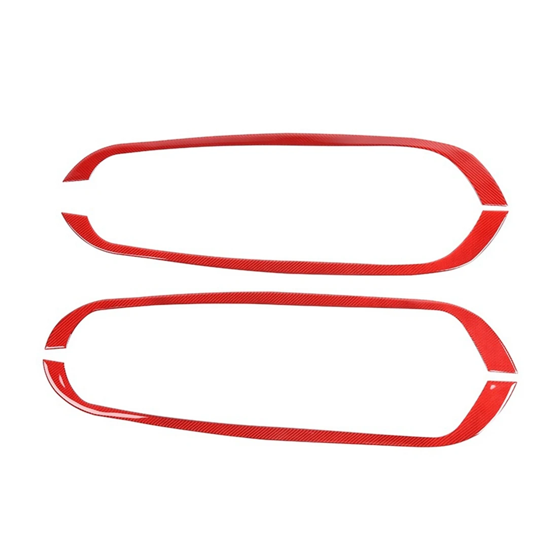 

Защитная панель автомобильной двери против ударов Декоративные наклейки для Dodge RAM 1500 2018-2022 аксессуары, красное углеродное волокно